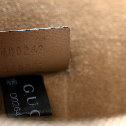 GG Supreme Monogram Small Dionysus Shoulder Bag Taupe