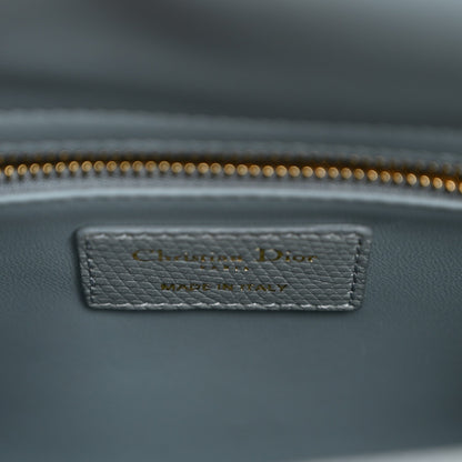 Lizard Small Lady Dior Cloud Blue