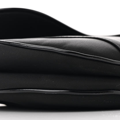 Nylon Saddle Bag Black