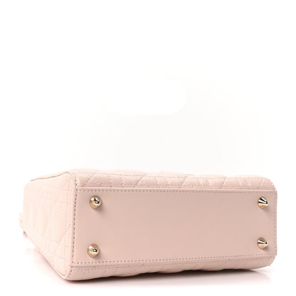 Lambskin Cannage Small My ABCDior Lady Dior Light Pink