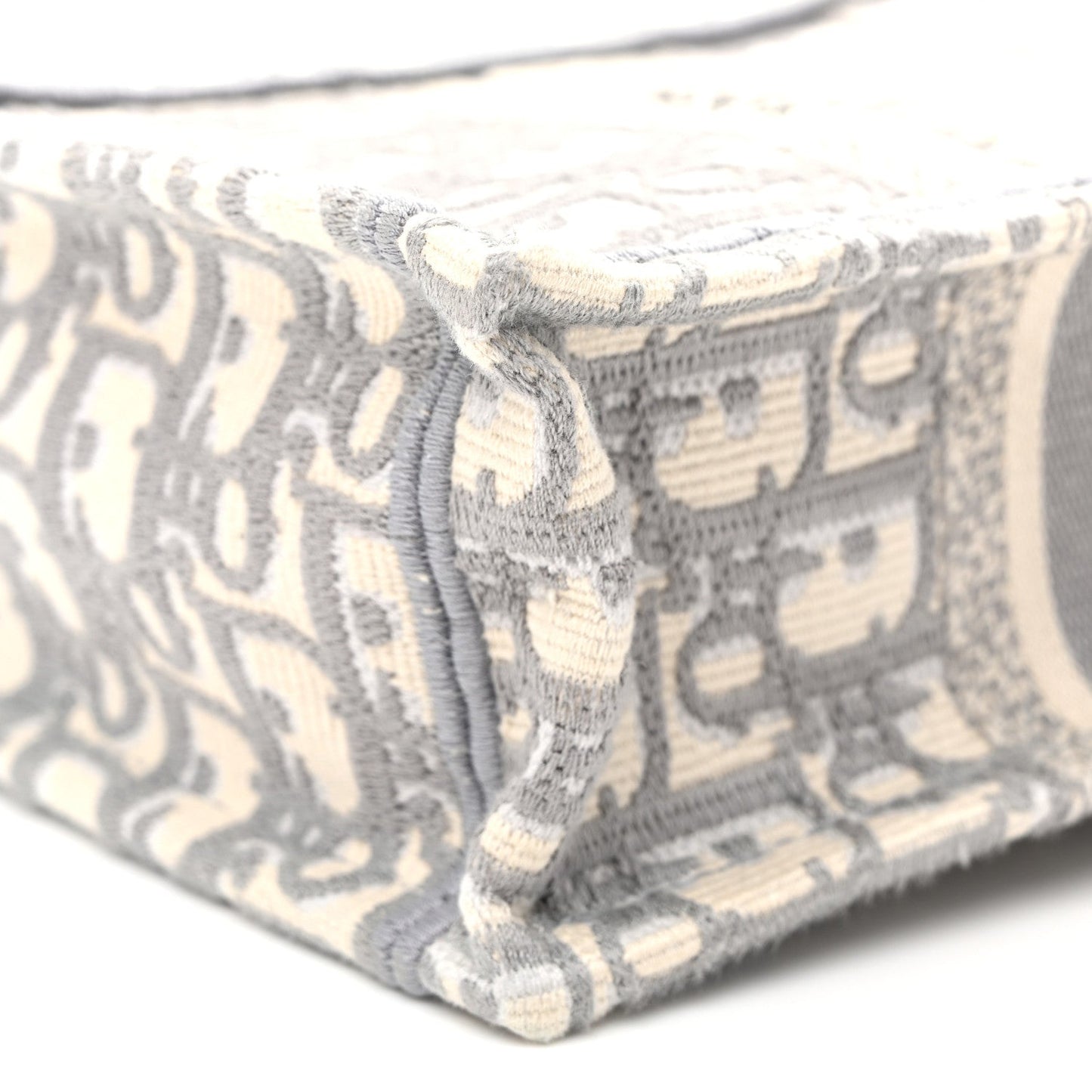 Oblique Mini Book Tote Phone Bag Grey