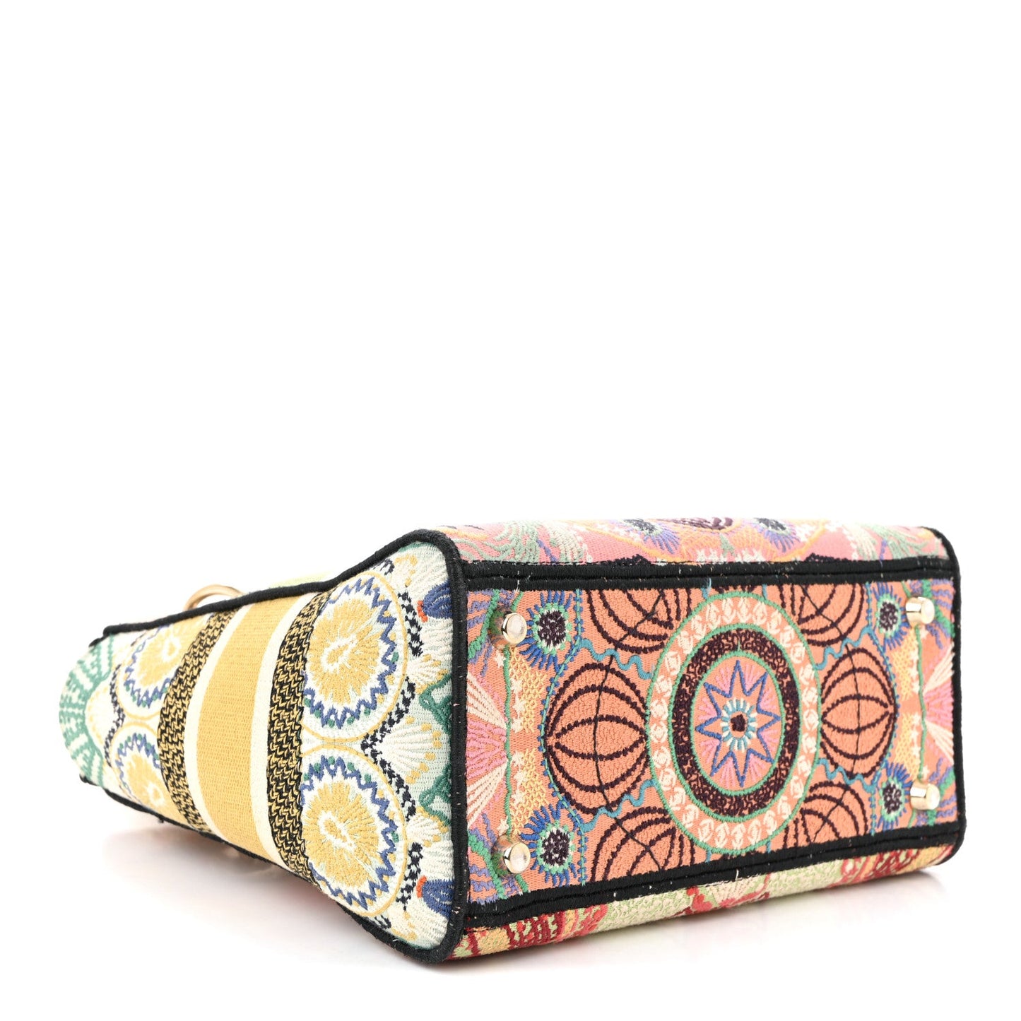 Canvas Embroidered In Lights Medium Lady D-Lite Multicolor