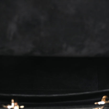 Lambskin Cannage Large Lady Dior Black