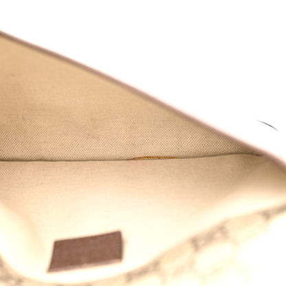 GG Supreme Monogram Neo Vintage Web Belt Bag Brown