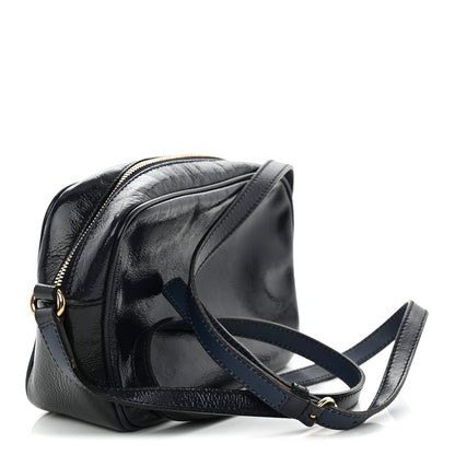Vernice Naplack Small Soho Disco Bag Uniform Blue