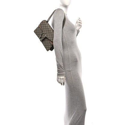 GG Supreme Monogram Small Dionysus Shoulder Bag Taupe