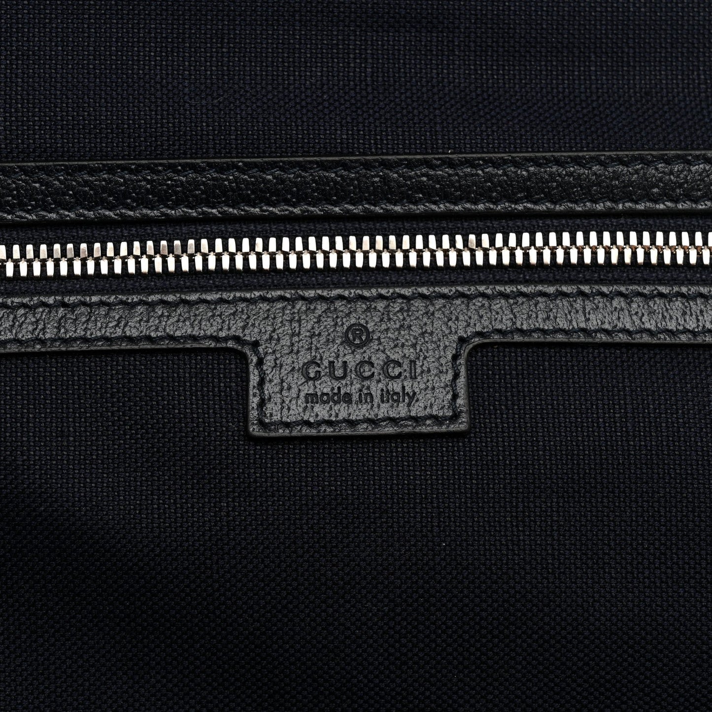 GG Supreme Monogram Web Savoy Garment Bag Beige Blue