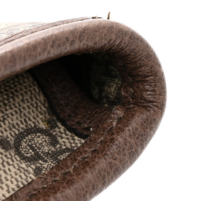 GG Supreme Monogram Neo Vintage Web Belt Bag Brown