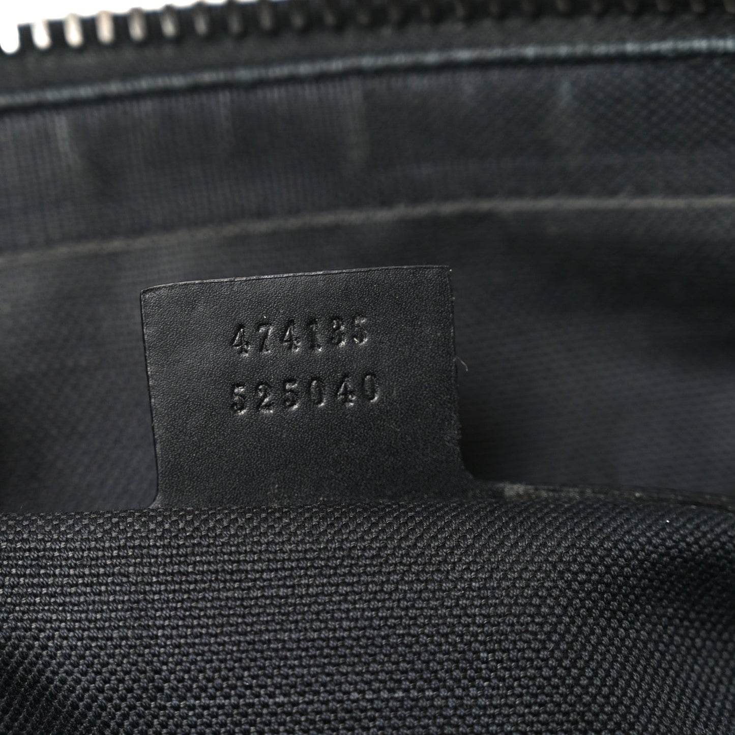 GG Supreme Monogram Appia Calfskin Web Briefcase Black