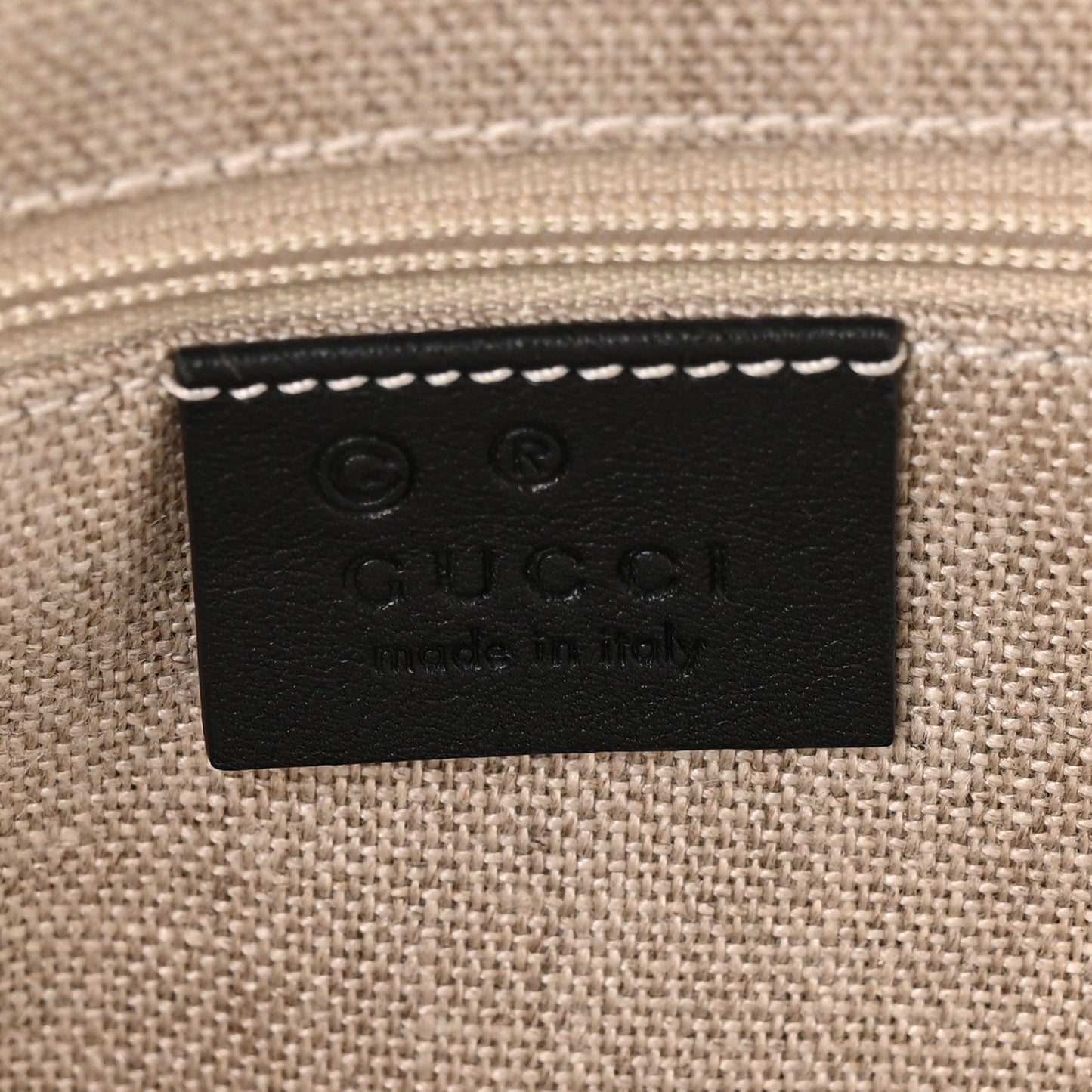 Microguccissima Medium Dome Bag Black