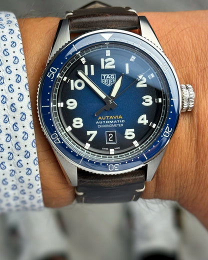 Tag Heuer Autavia Blue Dial Watch for Men - WBE5116.FC8266