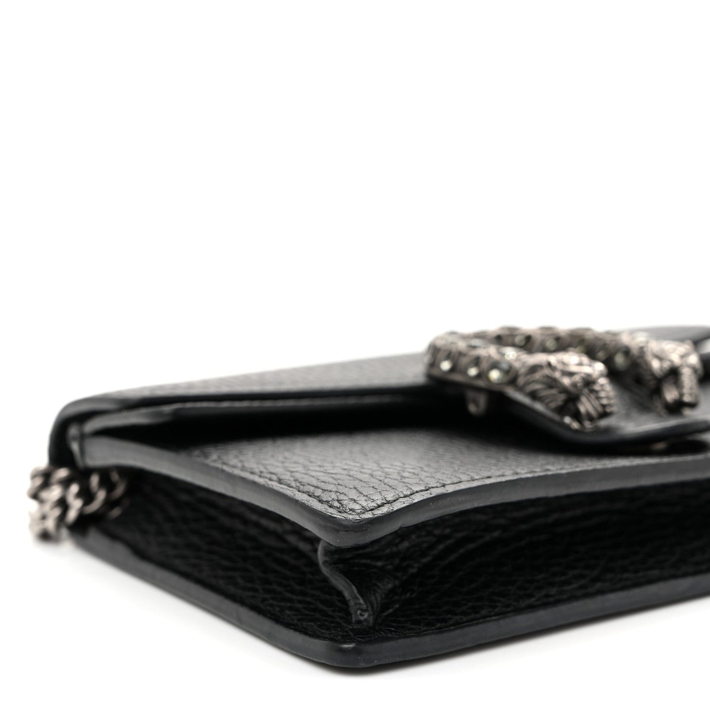 Calfskin Super Mini Dionysus Shoulder Bag Black