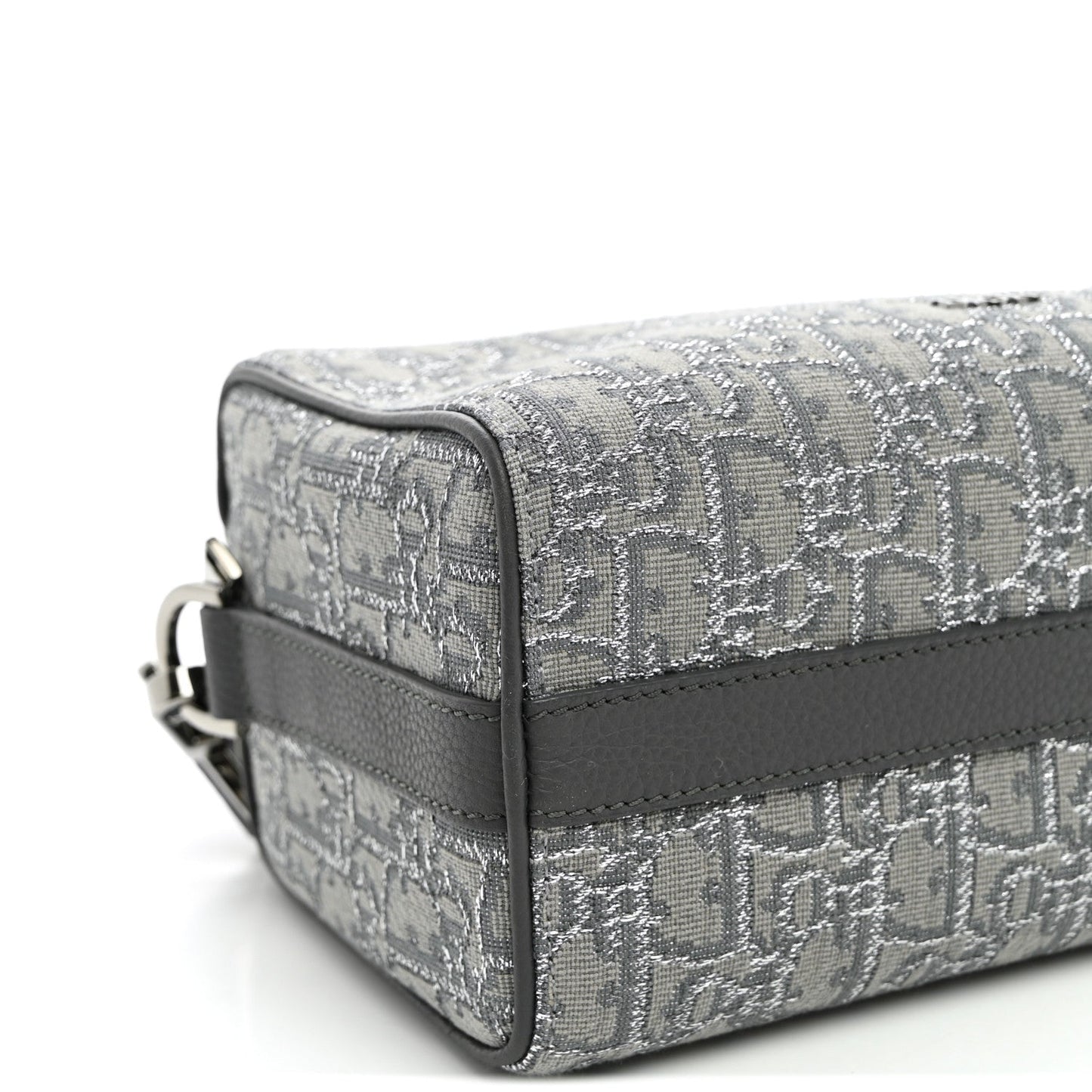 Oblique Jacquard Lingot 22 Bag Silver