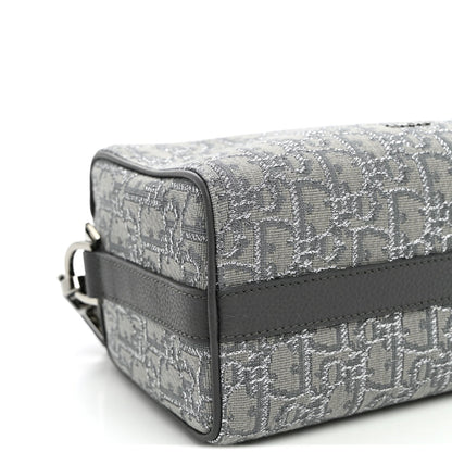 Oblique Jacquard Lingot 22 Bag Silver