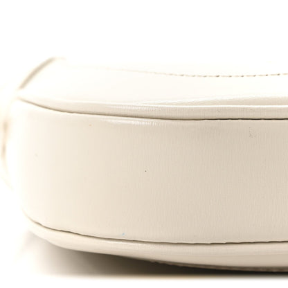 Boarded Dyana Lux Calfskin Mini Jackie 1961 Hobo Mystic White
