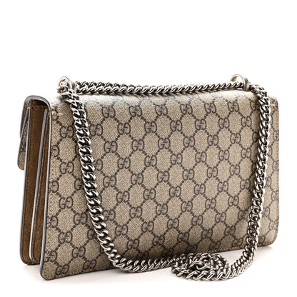 GG Supreme Monogram Small Dionysus Shoulder Bag Taupe
