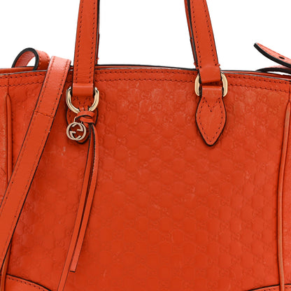Microguccissima Small Bree Tote Sun Orange