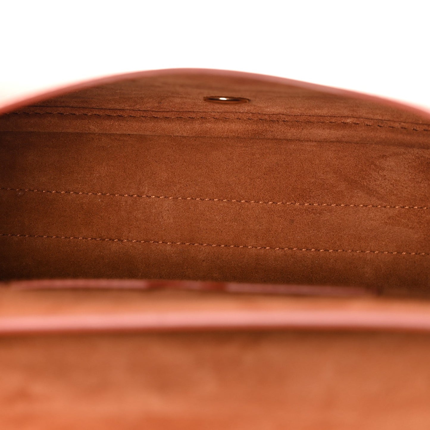 Box Calfskin Medium Bobby Flap Dark Tan