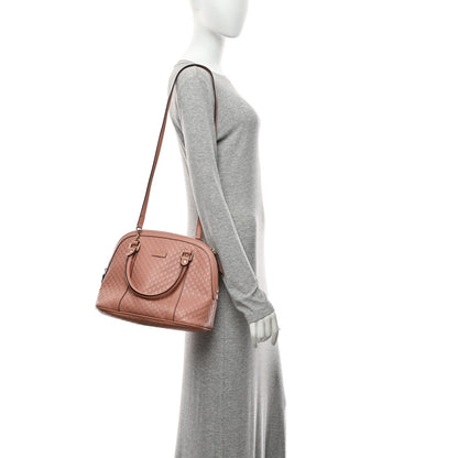 Microguccissima Medium Dome Bag Soft Pink