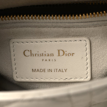 Lambskin Cannage Small My ABCDior Lady Dior Latte
