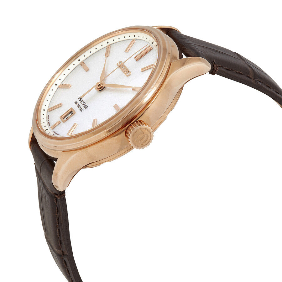 Seiko Men's SRPD42J1 Presage White Dial Auto Watch