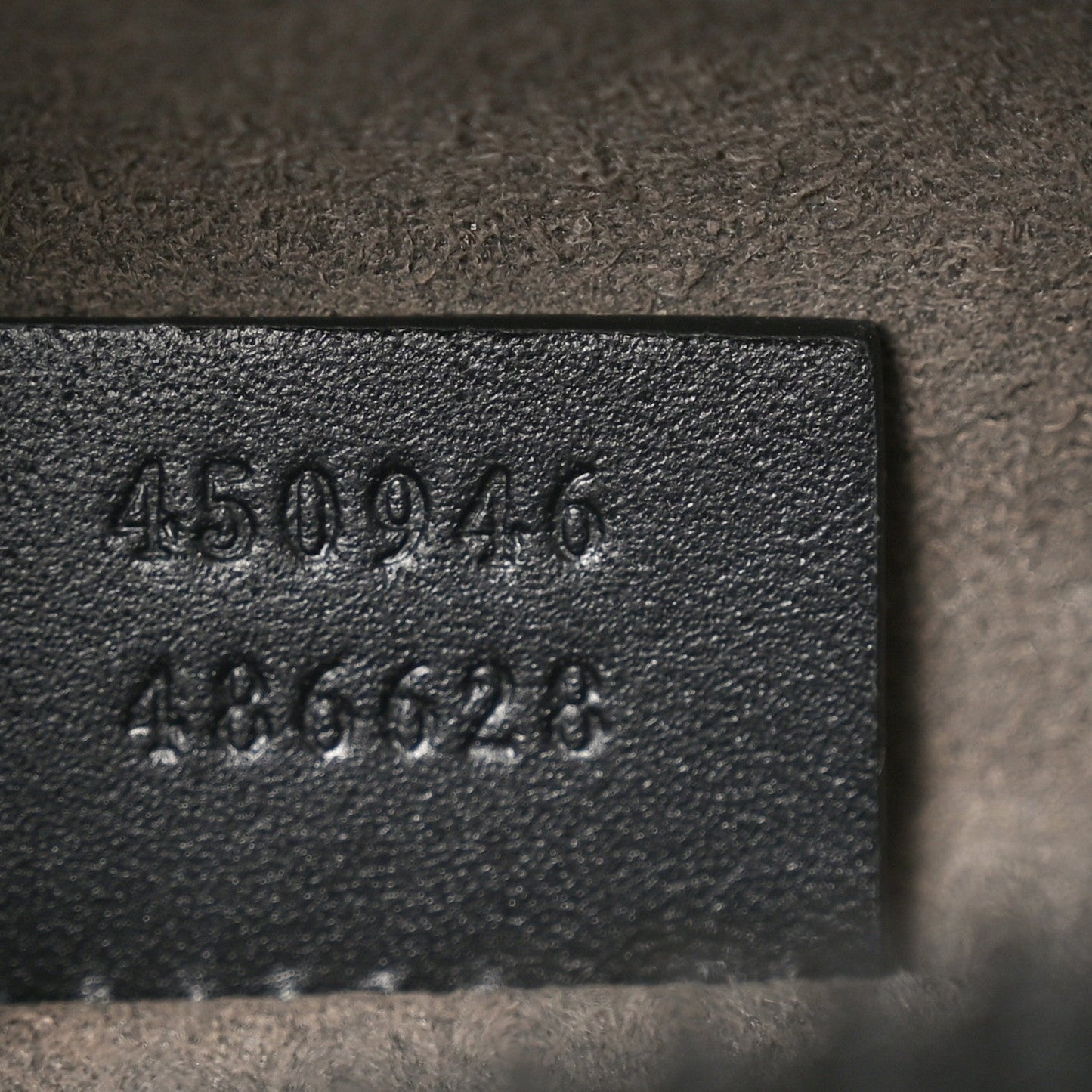 GG Supreme Monogram Belt Bag Black