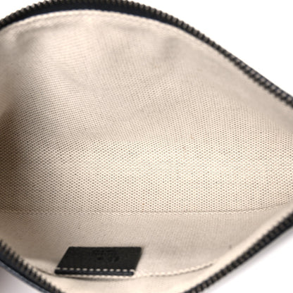 Pebbled Calfskin GG Marmont Zip Chain Bag Black