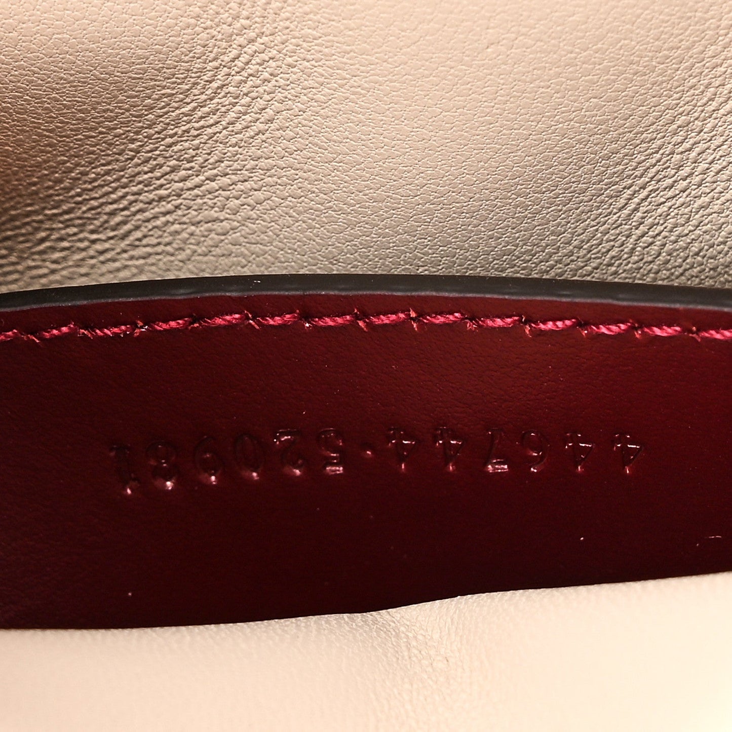 Calfskin Matelasse Mini GG Marmont Shoulder Bag Rosso Ancora