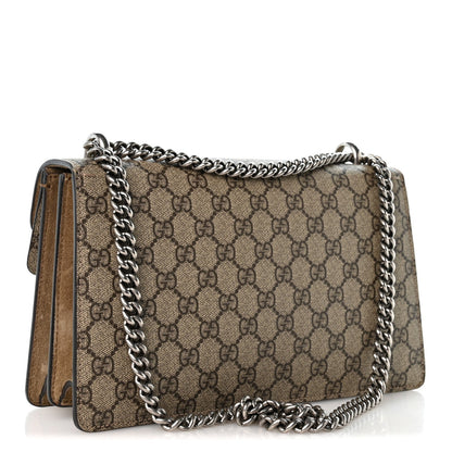 GG Supreme Monogram Small Dionysus Shoulder Bag Taupe