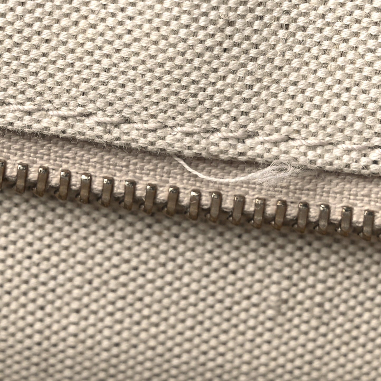 Oblique Chambray Calfskin Medium Book Tote With Strap Grey Latte