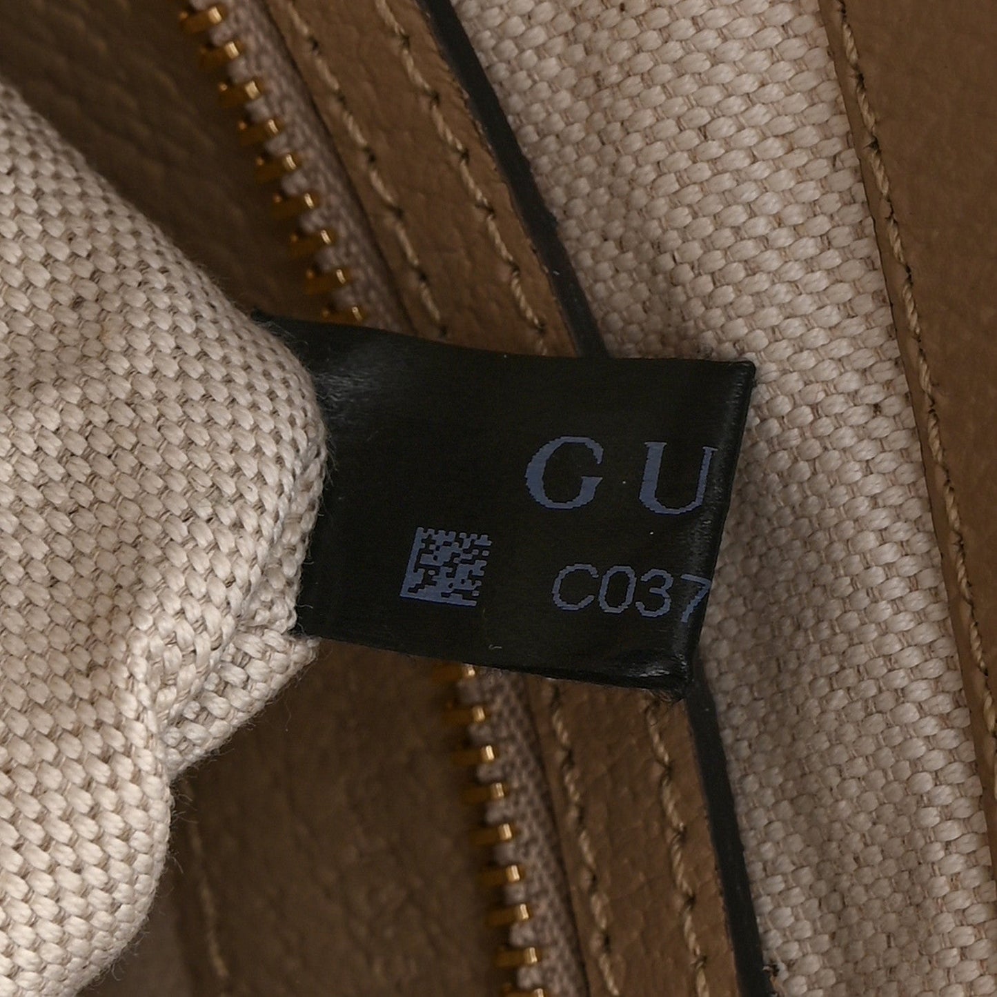 GG Supreme Monogram Textured Dollar Calfskin Web Small Jackie 1961 Hobo Beige Mystic White Oatmeal