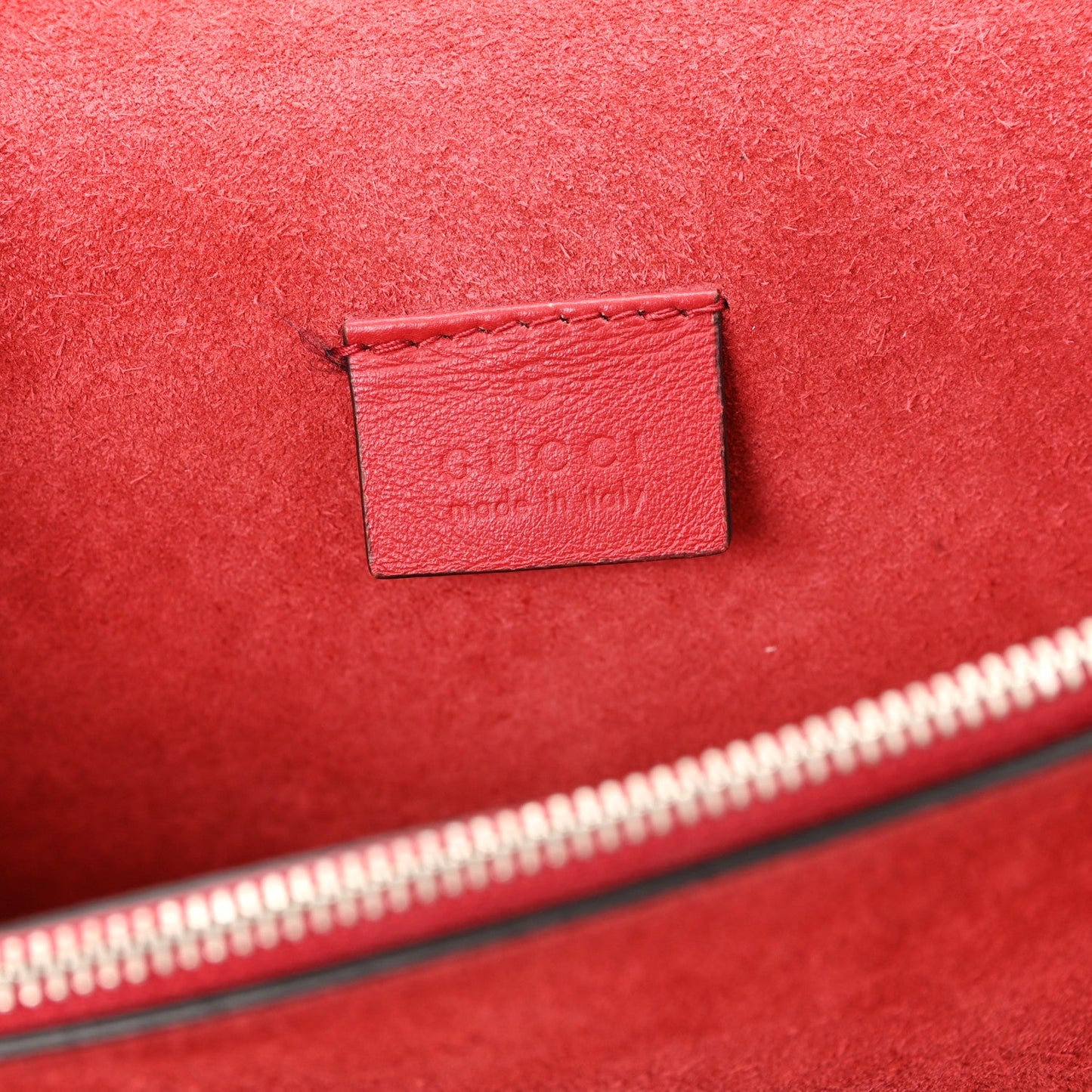 GG Supreme Monogram Small Dionysus Shoulder Bag Red