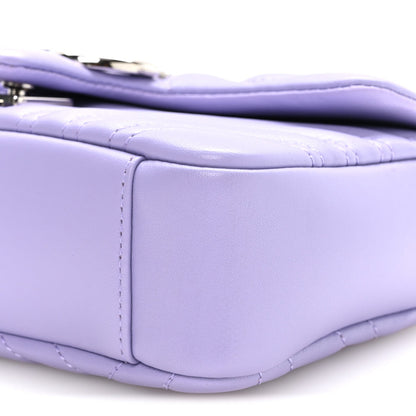 Lambskin Matelasse Small GG Marmont Shoulder Bag Lapis
