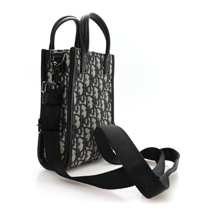 HOMME Oblique Safari Messenger Blue