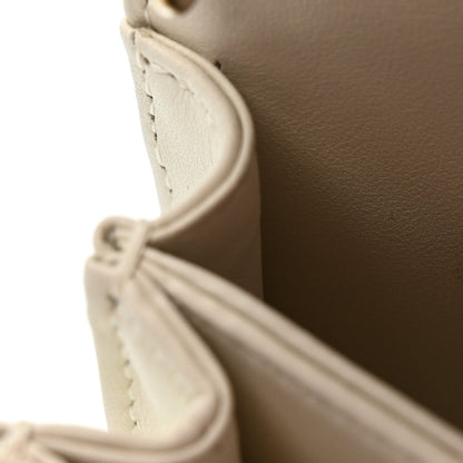 Lambskin Cannage Mini My Dior Bag Latte