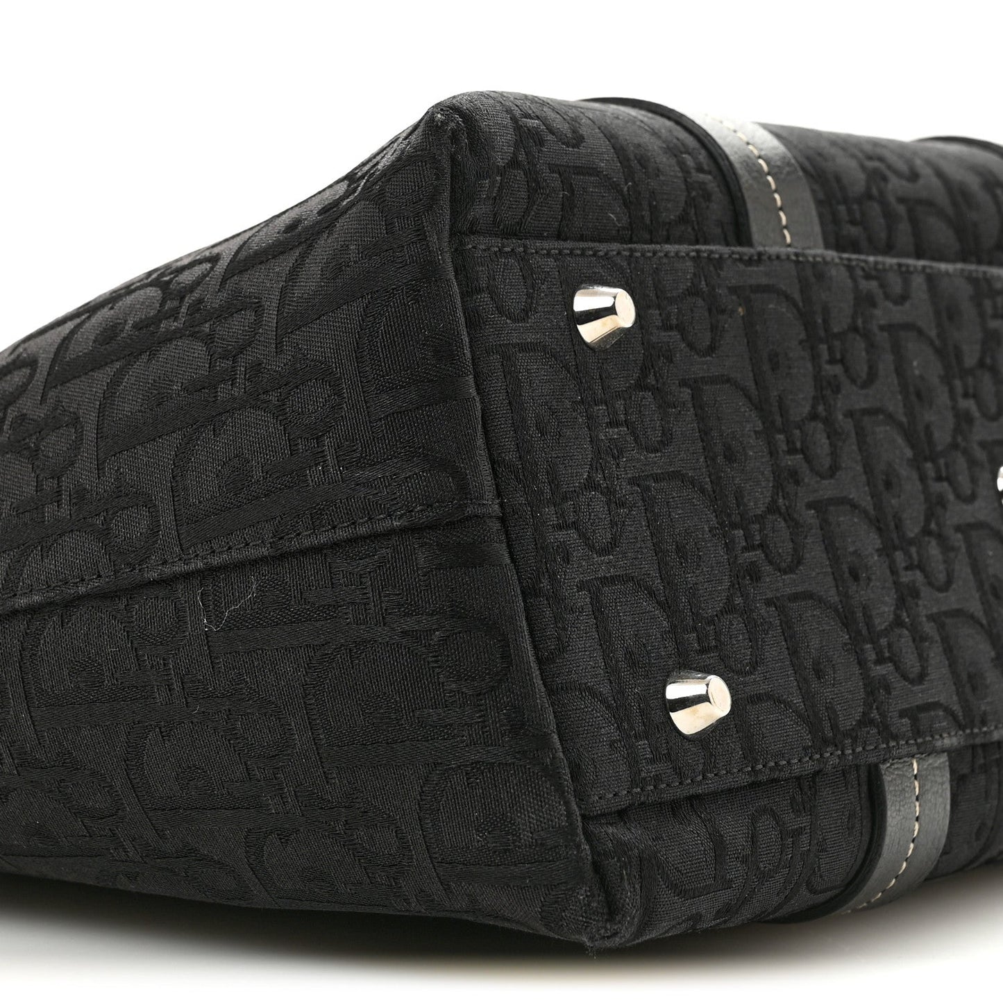 Monogram Vintage Flowers Dome Bag Black