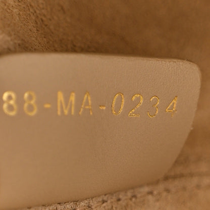 Calfskin Macrocannage Medium Toujours Powder Beige