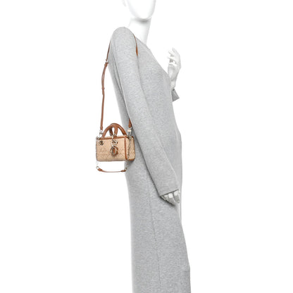 Raffia Micro Cannage Lady D-Joy Natural