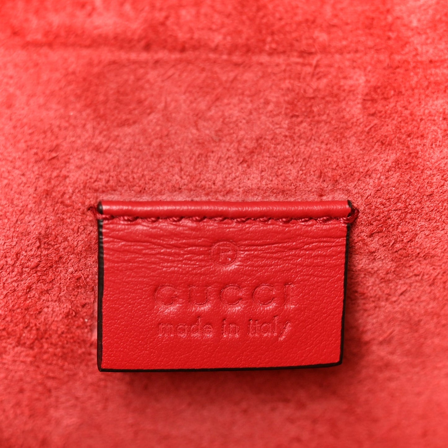 GG Supreme Monogram Small Dionysus Shoulder Bag Red