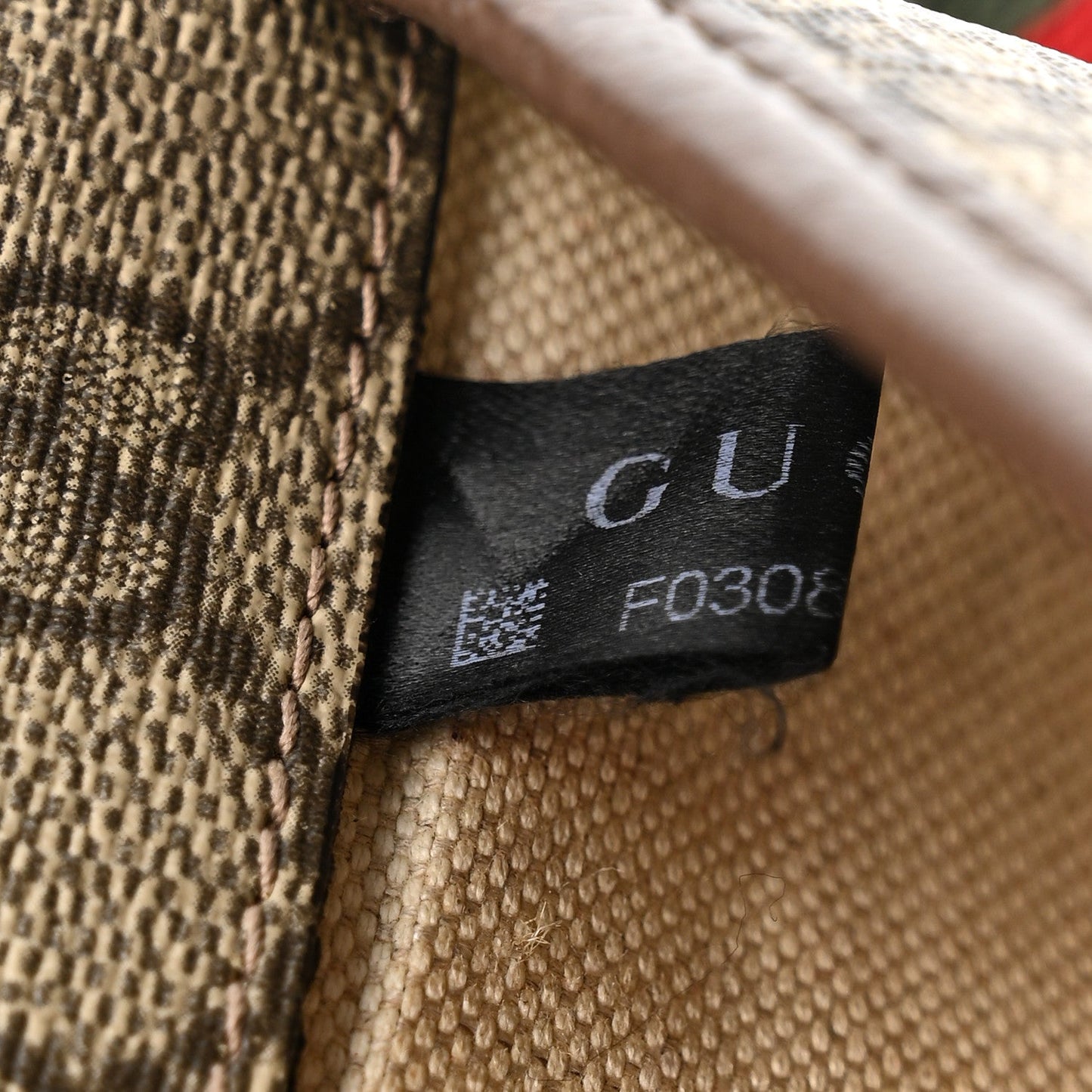 GG Supreme Monogram Neo Vintage Web Belt Bag Brown