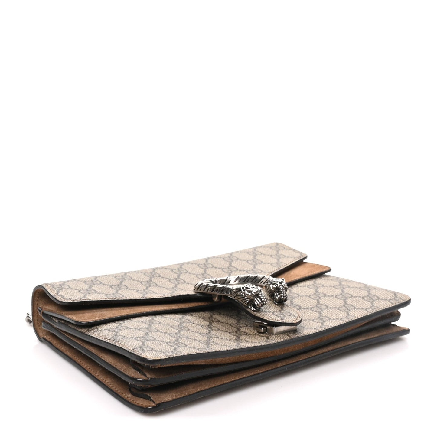 GG Supreme Monogram Small Dionysus Shoulder Bag Taupe