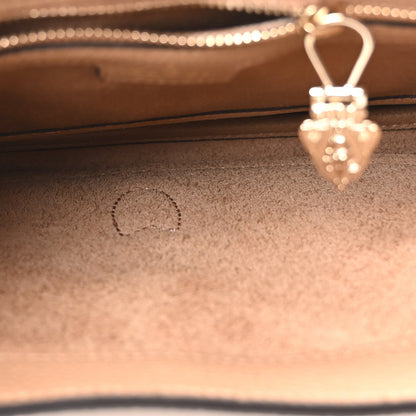 Grained Calfskin Web Medium Jackie 1961 Hobo Taupe
