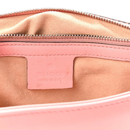 Calfskin Matelasse Small GG Marmont Shoulder Bag Wild Rose