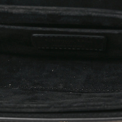 Box Calfskin 30 Montaigne Small Avenue Bag Black