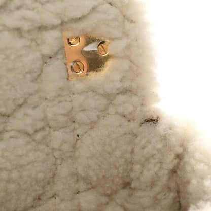 Shearling Cannage Large Caro Bag Camel