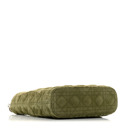 Suede Cannage Toujours Hobo Army Green