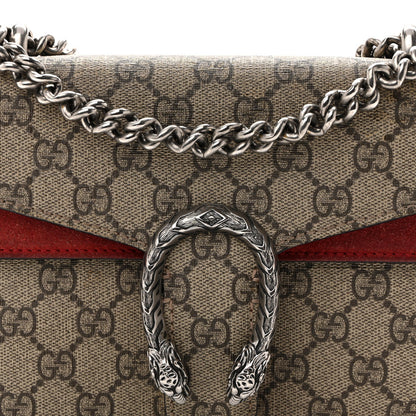 GG Supreme Monogram Mini Dionysus Shoulder Bag Red