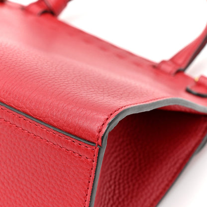 Cellarius Calfskin Mini GG Marmont Top Handle Bag Vulcanic Red
