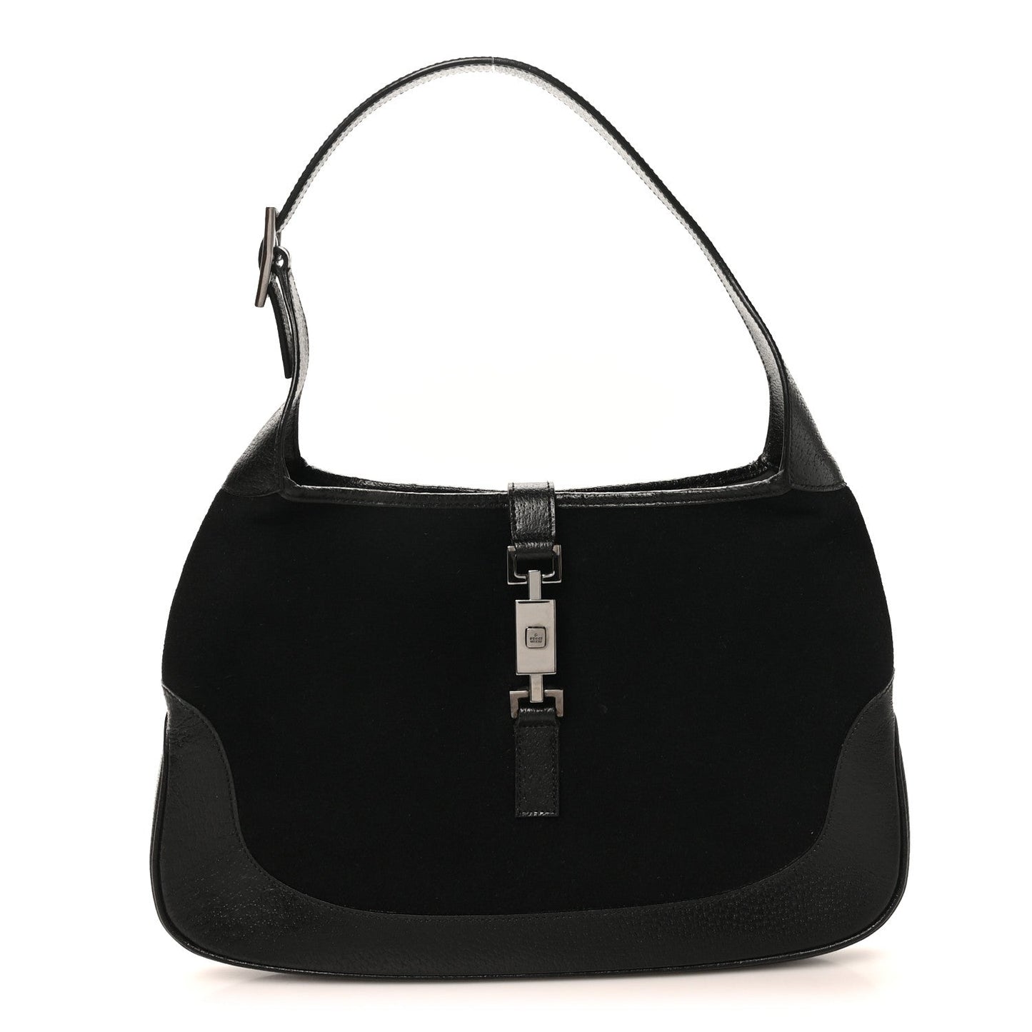 Felt Jackie O Hobo Black