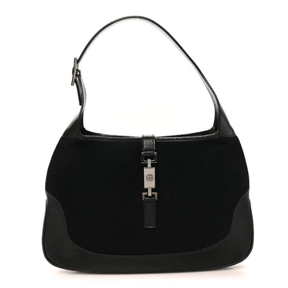Felt Jackie O Hobo Black